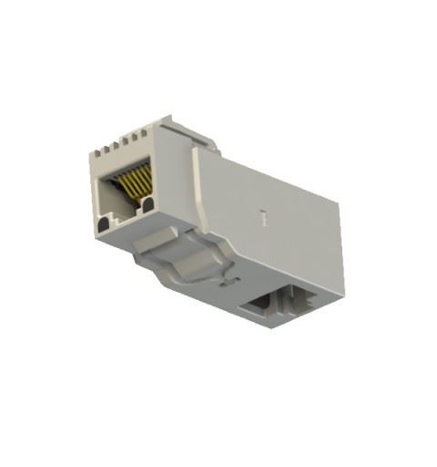 EMO Systems Emosafe EN-70VD-K Isolatore Ethernet Medicale RJ45 90° Keystone