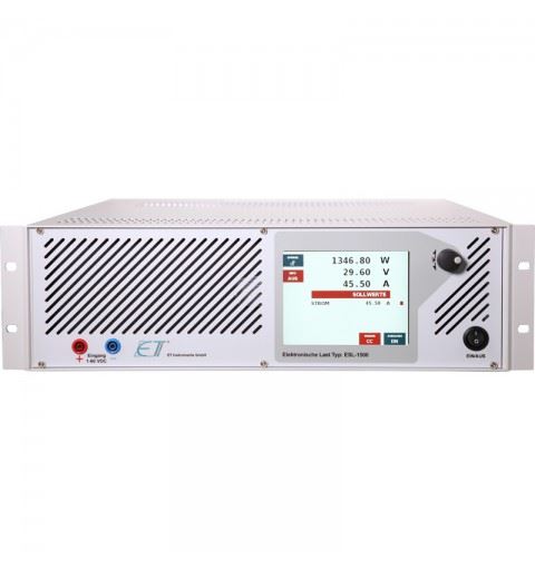 ET Instrumente ESL-1000-USB DC Electronic Load Vin:1-60Vdc Iin:100A 1000watt