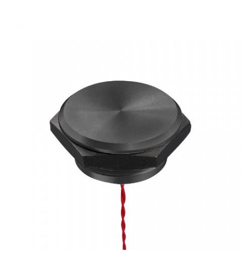 APEM PBAT5AF2000 Piezo Button 16mm Anodized Aluminum Black