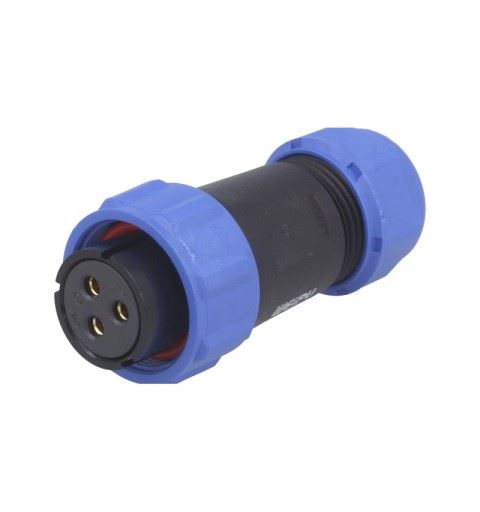 WEIPU SP2110/S12II-1N Male Connector 12 Poli 5A Ring 7-12mm. Solder