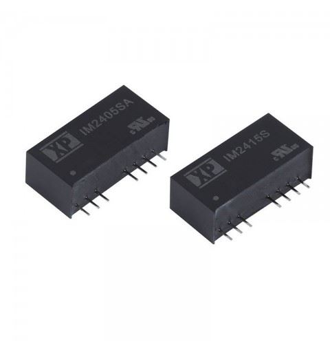 XP Power IM2405S Convertitore DC/DC 2W 9 to 36 Vdc Out 5Vdc -5Vdc SIP 7