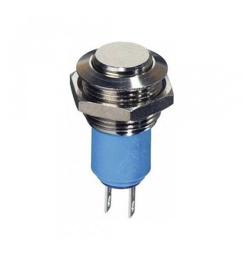 APEM AV1611A810 Vandalproof On / Off Switch Bistable 16mm Quick-connect Curved actuator