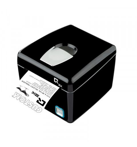Custom Q3X ETH Thermal Receipt Printer for Ethernet Black color