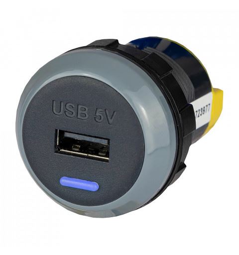 Alfatronix PVPro-S (Ghiera Post) Single USB power supply Vin 12-24V Vout 5Vdc 2.1A