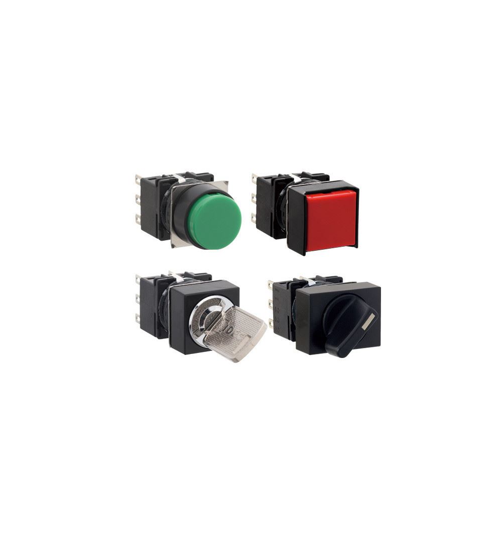 IDEC LB ø16mm series Buttons, Selectors, Indicator lamps 16 mm