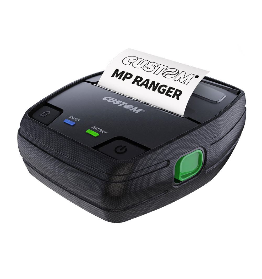 Custom MP RANGER Stampante Mobile Ricevute/Etichette 3 USB Bluetooth Wifi