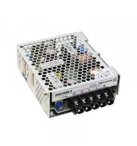 TDK-Lambda RWS100B-24 Industrial Power Supply 24Vdc 100watt 10Y E-CAP LIFET.