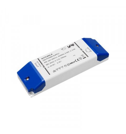 Self SLT75-24VL-E Driver LED Constant Voltage 75watt 24Vdc 3,1A IP20