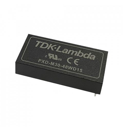 TDK-Lambda PXD-M30-24WD05 Convertitore DC/DC Medicale 30watt 5Vdc; -5Vdc; 3A; -3A