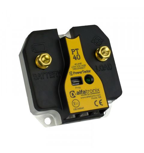 Alfatronix PT40-T Timed Battery protection circuit breaker 40A