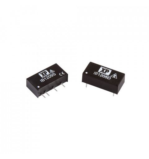 IB0512D XP Power DC/DC Converter 1watt Vin: 4,5-5,5Vdc Vout: 12Vdc Iout: 0,084A DIP