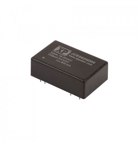 JCE0648D15 XP Power Convertitore DC/DC 6watt Vin: 36-75Vdc Vout: ±15Vdc Iout: ±0,2A