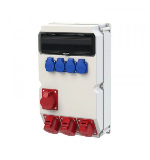 9029541 PCE Wall mounted plastic distribution box Sölden 