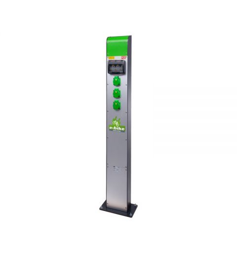 PCE 9081330 Charging station for e-bikes 3xSK-sockets 16A 250V IP54