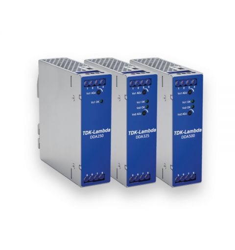 TDK-Lambda DDA250N-S1PX-12-001 DC-DC Converter Din-Rail input 9–53V out.12Vdc 20A 250watt